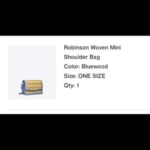 TORY BURCH SHOULDER BAG  (AUTHENTIC)